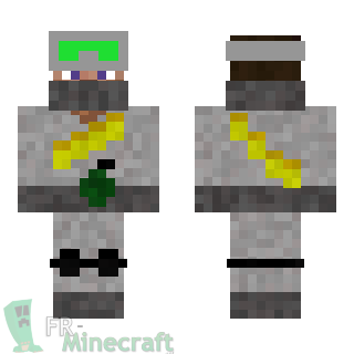 Aperçu de la skin Minecraft Militaire