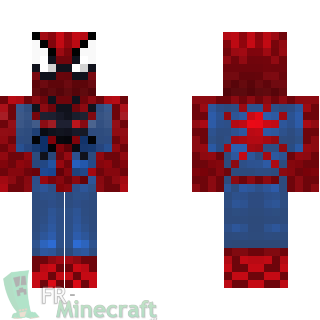 Aperçu de la skin Minecraft Spiderman
