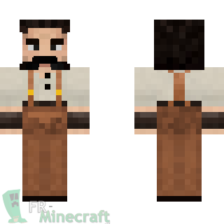 Aperçu de la skin Minecraft Habitant