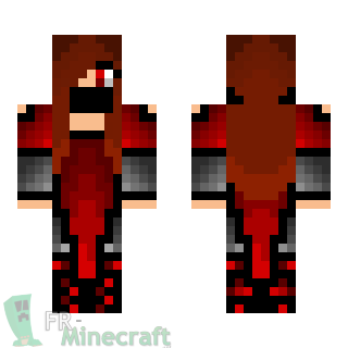 Aperçu de la skin Minecraft Fille Ninja