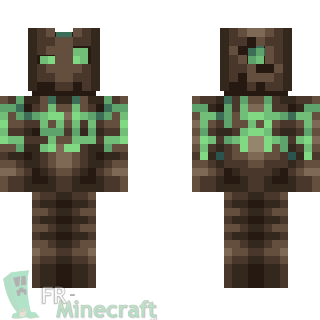 Aperçu de la skin Minecraft Plasma Golem