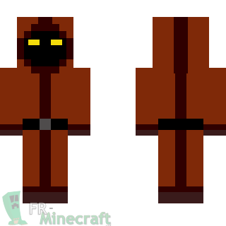 Aperçu de la skin Minecraft Mage du feu