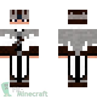 Aperçu de la skin Minecraft Roi des neiges