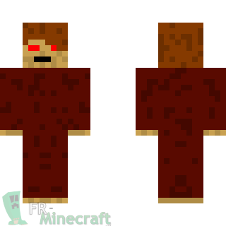 Aperçu de la skin Minecraft mec en pijama