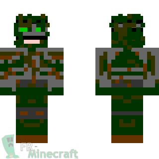 Aperçu de la skin Minecraft Tenue de sniper