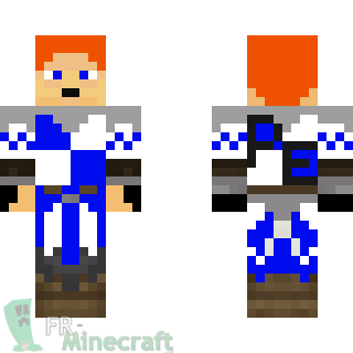 Aperçu de la skin Minecraft Soldat Médiéval