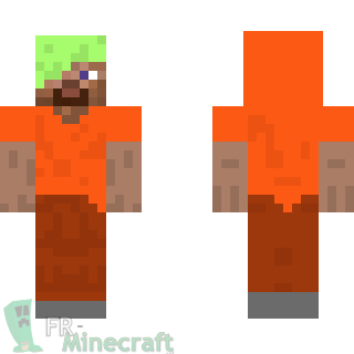 Aperçu de la skin Minecraft Steve cool