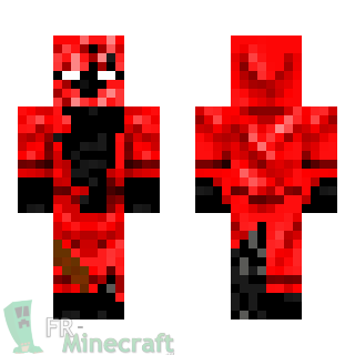 Aperçu de la skin Minecraft Monstre de sang
