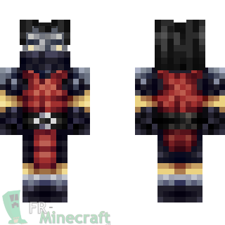 Aperçu de la skin Minecraft Voleur elfe noir