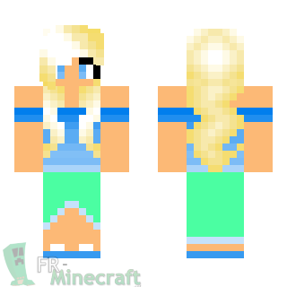 Aperçu de la skin Minecraft Fille