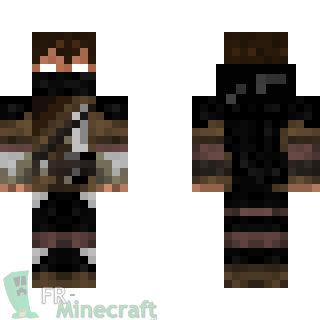 Aperçu de la skin Minecraft Herobrine Aventurier