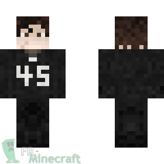 Aperçu de la skin Minecraft David Leatherhoff - Afraid of Monsters