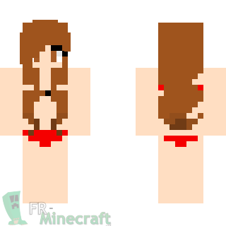 Aperçu de la skin Minecraft Fille