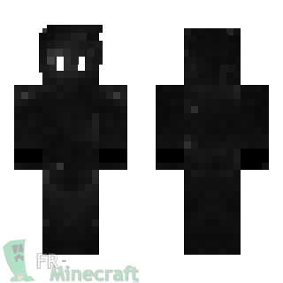 Aperçu de la skin Minecraft Ombre noire