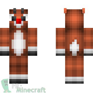 Aperçu de la skin Minecraft Reine de Noël