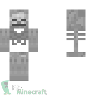 Aperçu de la skin Minecraft Squelette
