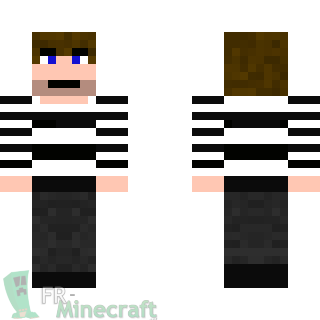 Aperçu de la skin Minecraft Prisonnier