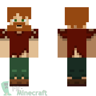 Aperçu de la skin Minecraft Bucheron