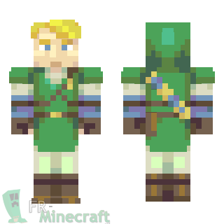 Aperçu de la skin Minecraft Link - The Légende of Zelda