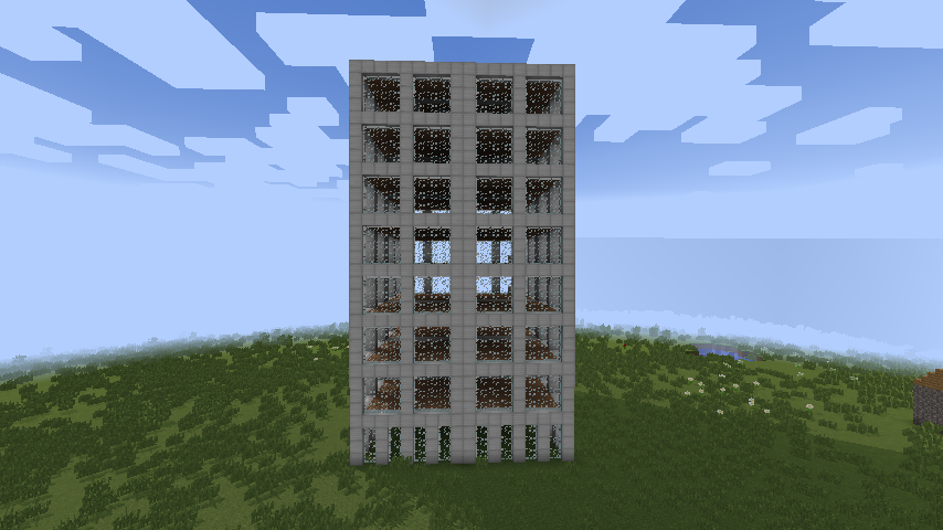 Fr Minecraft Structure Minecraft Immeuble Moderne