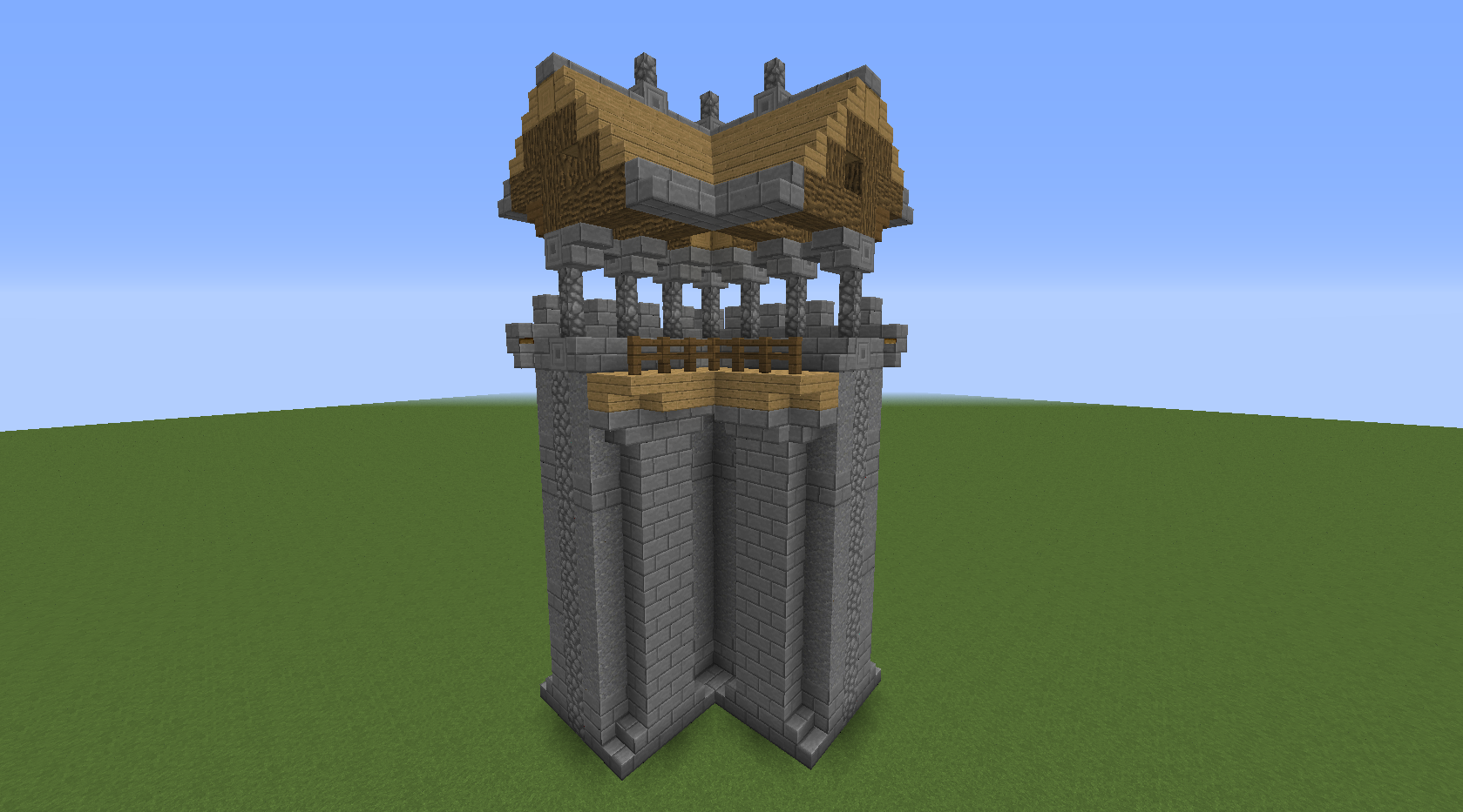 Minecraft Structure Minecraft : Enceinte mÃ©diÃ©vale fortifiÃ©e
