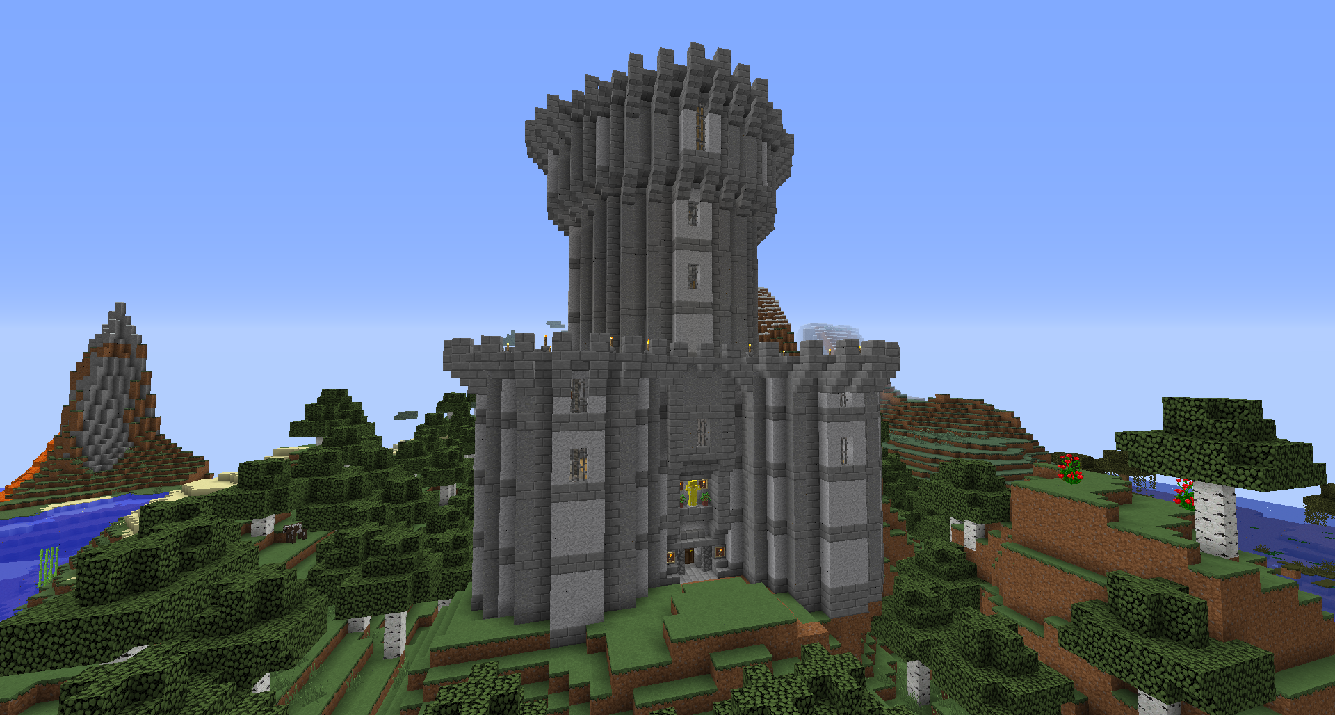 Petit Chateau Fort Minecraft
