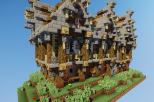 Minecraft Structure Minecraft Maison De Noble Médiévale