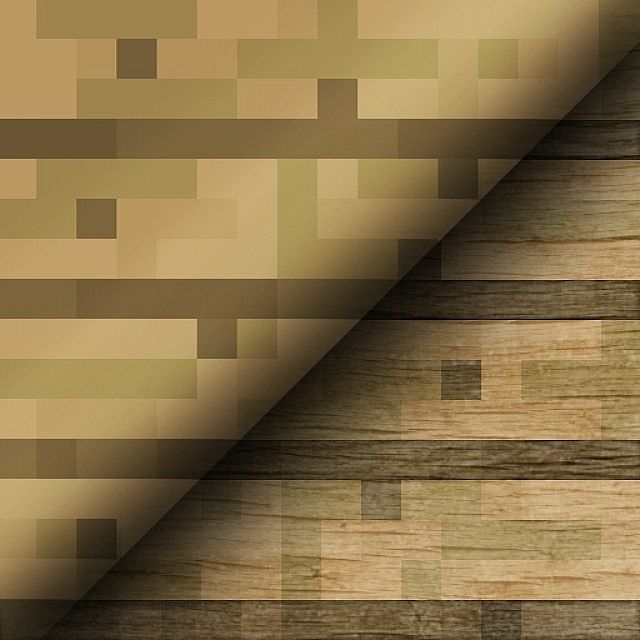 майнкрафт с деревяннымт текстурами