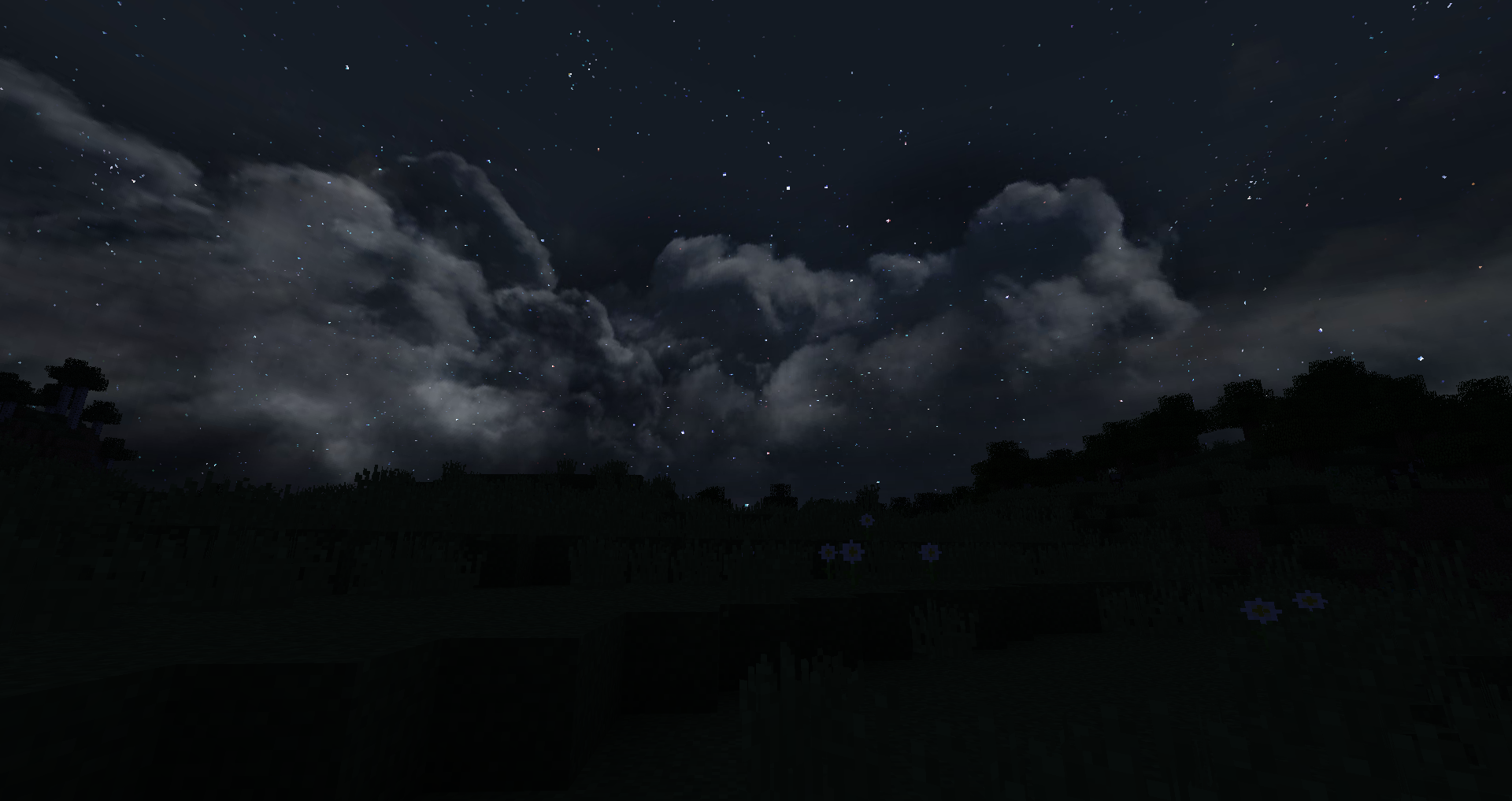 Текстура ночного неба