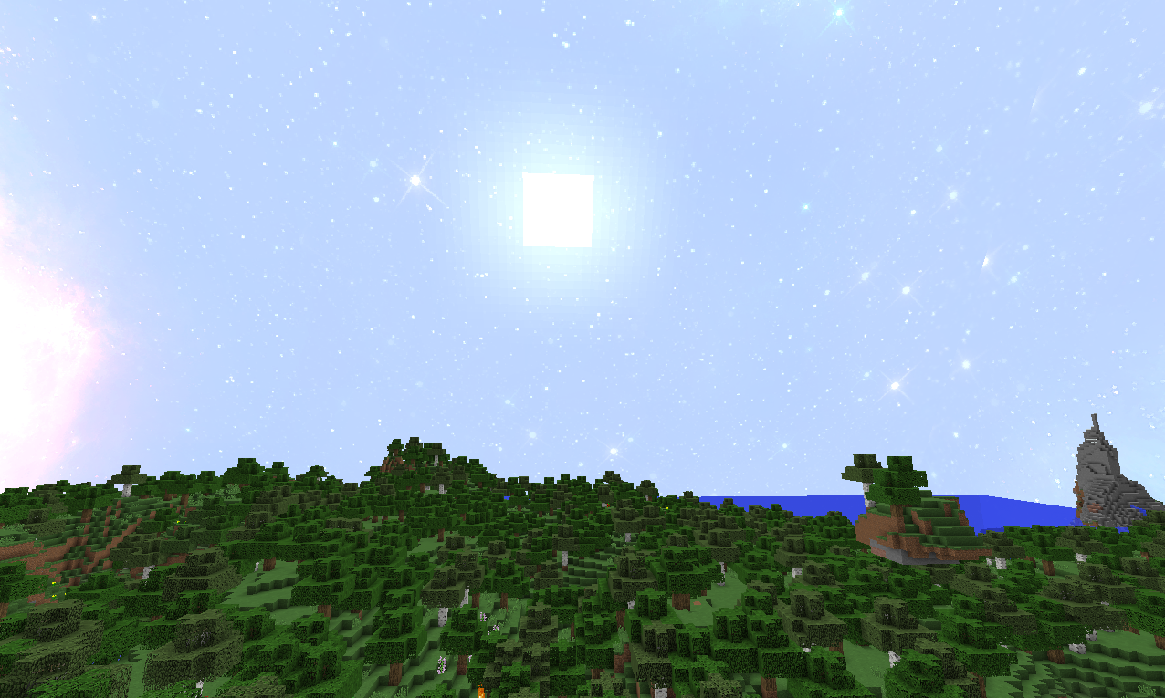 Minecraft Texture Minecraft : Custom Sky (1.8.8)