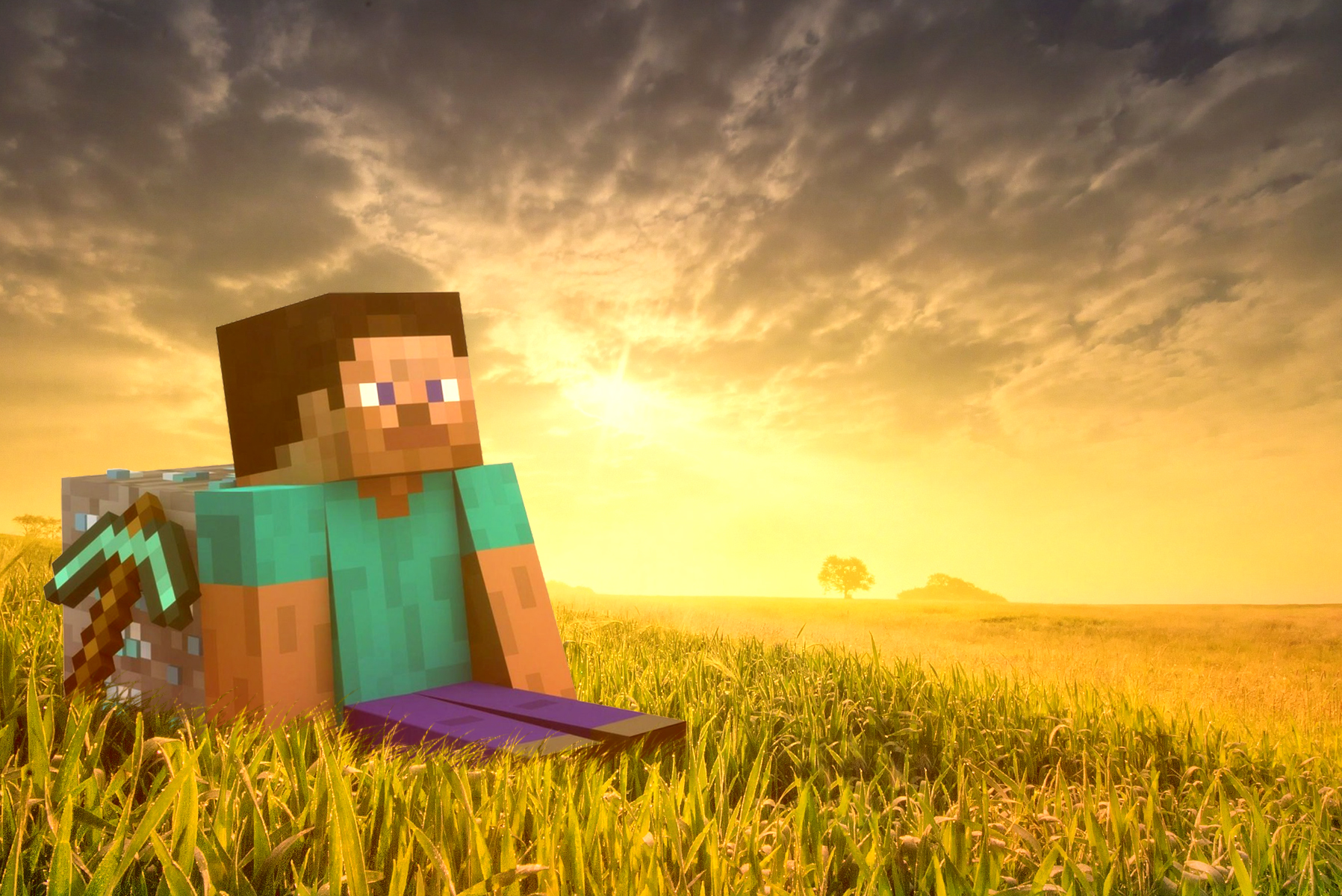 FR MinecraftFond D cran Minecraft