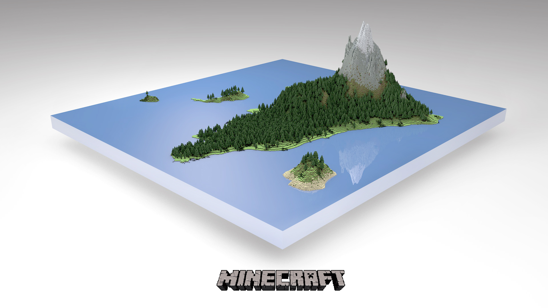 Fond d'écran wallpaper Minecraft